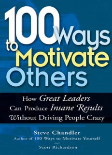 100 Ways to Motivate Others - Ecomar store 