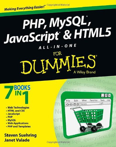 PHP, MySQL, JavaScript & HTML5 All-In-One For Dummies - Ecomar store 