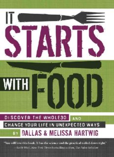 It Starts with Food_ Discover the Whole30 and Change Your Life in Unexpected Ways - Ecomar store 