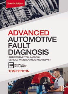 Advanced Automotive Fault Diagnosis. Automotive Technology. Vehicle Maintenance and Repair - Ecomar store 